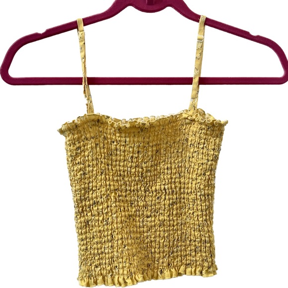 Brandy Melville Tops Brandy Melville Yellow Tank Top Poshmark